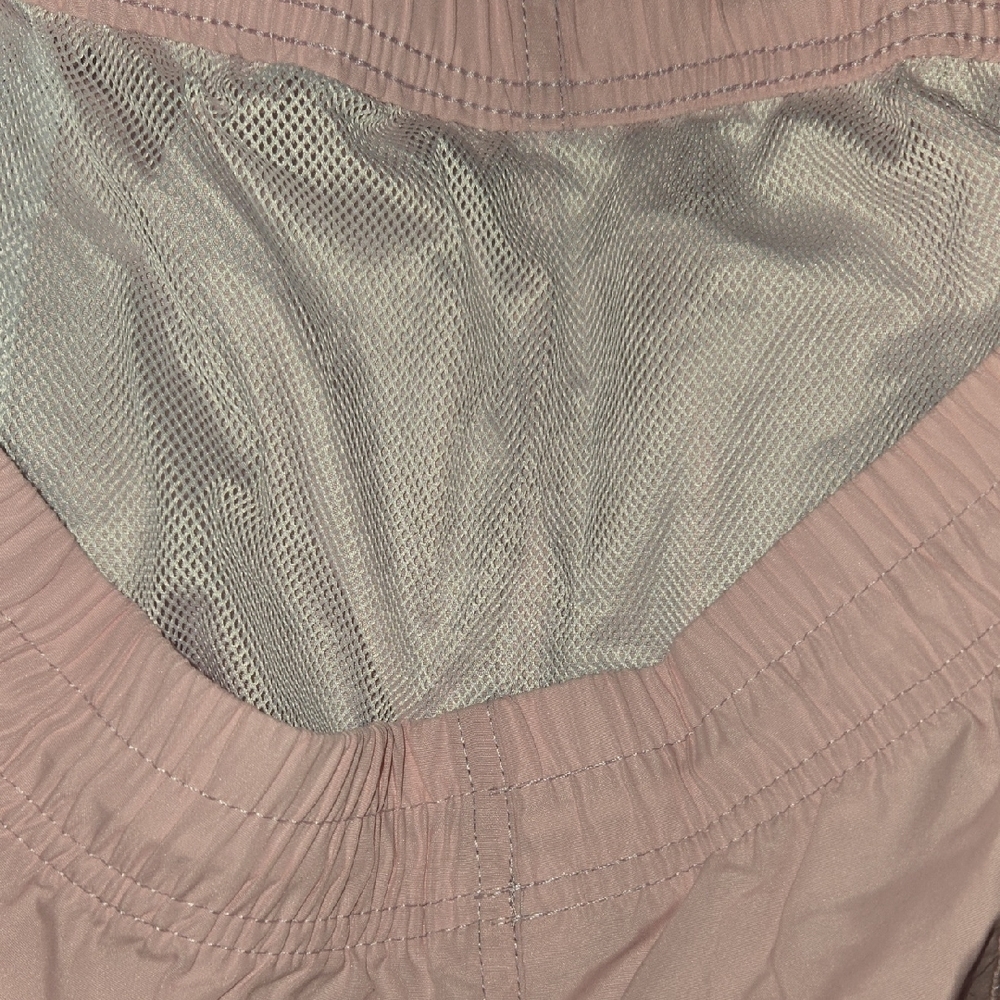 Light Pink Drawstring Shorts - Picture 4 of 4